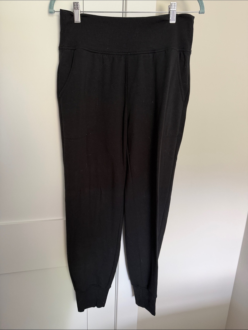Athleta Black High-Waist Jogger Pants
